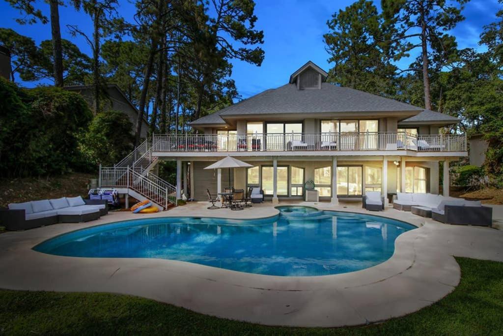 7 Black Duck - Top Notch Views & Amenities In A Private Oceanfront Oasis Hilton Head Island Exterior foto