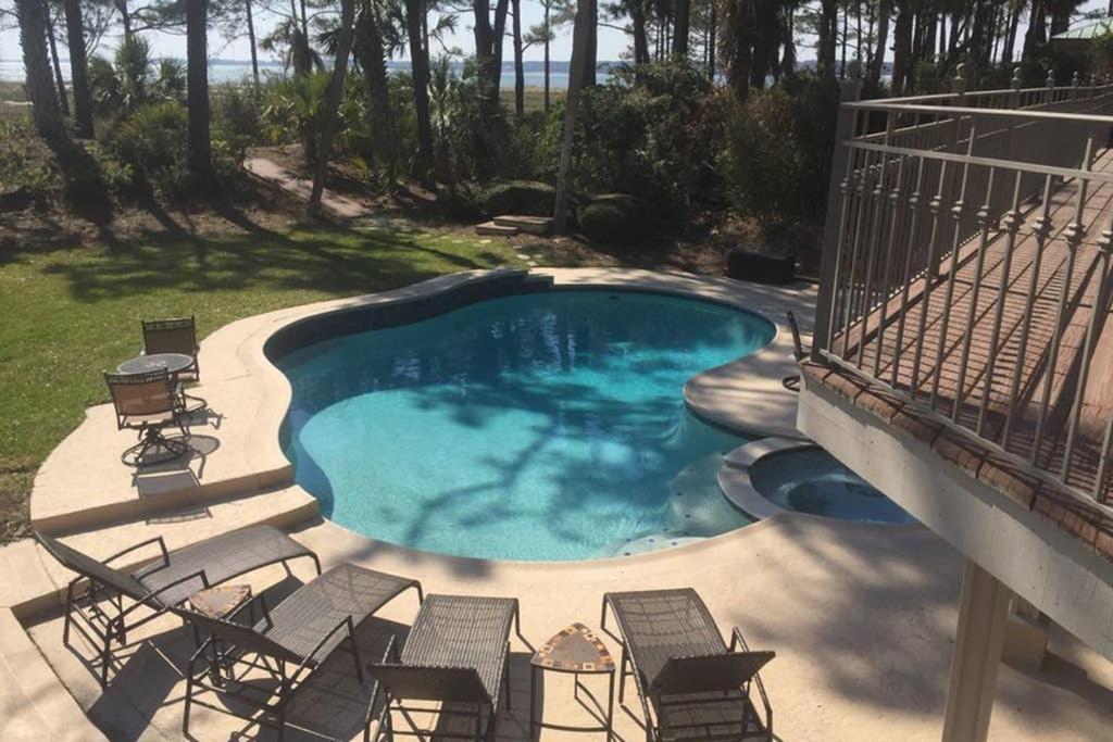 7 Black Duck - Top Notch Views & Amenities In A Private Oceanfront Oasis Hilton Head Island Exterior foto